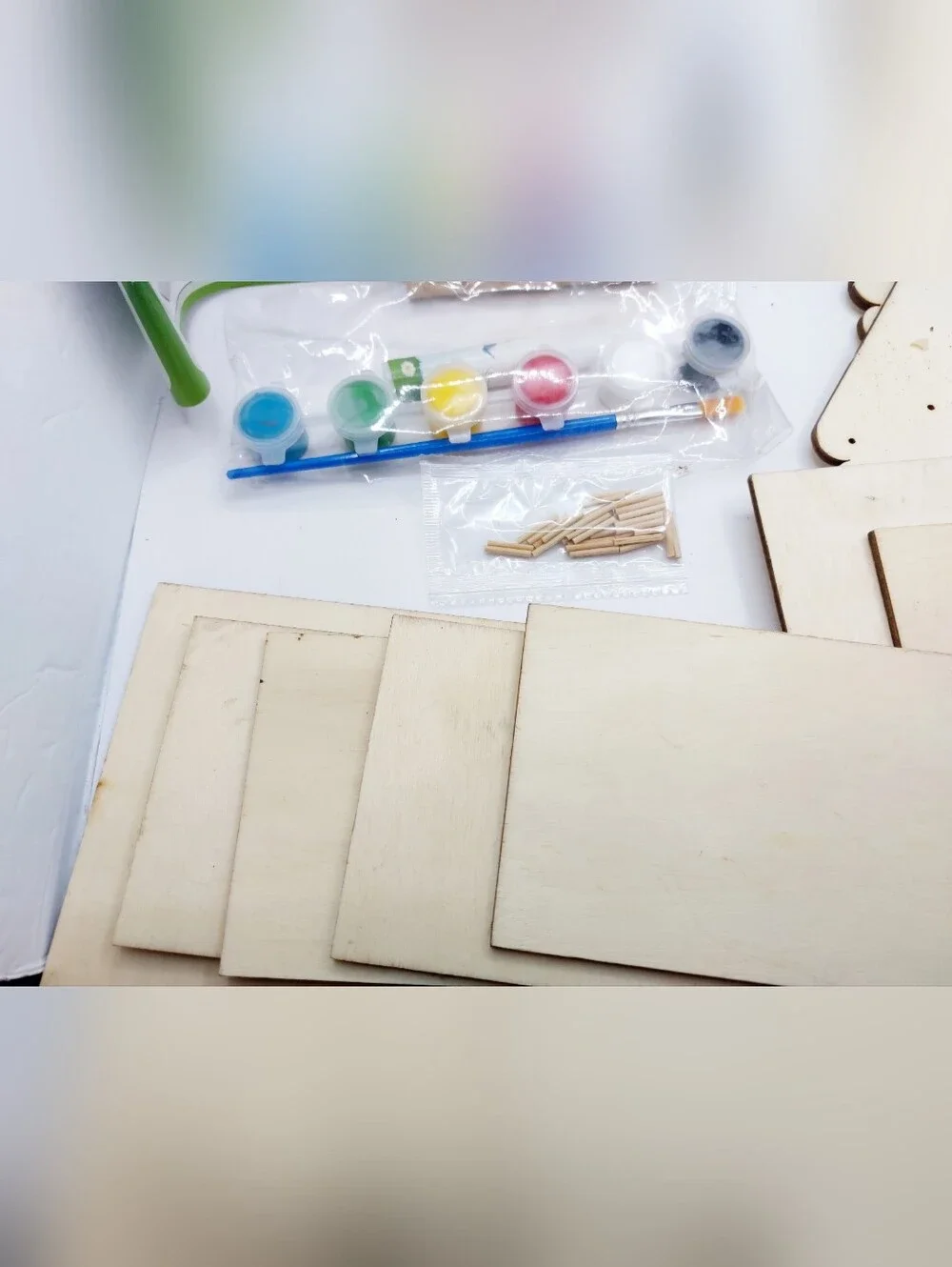 Grafix Paint Your Own Garden Bug Hotel Wooden Craft Kit Kids DIY Open Box Comple